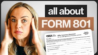 Form 801 in Real Estate - What Is It and Why Is It Crucial?