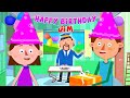 Birthday Party For Jim | Fun Learning Videos For Kids | Captain Discovery