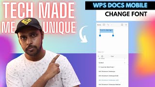 How to change font in wps office writer mobile | change font in wps office writer mobile screenshot 5