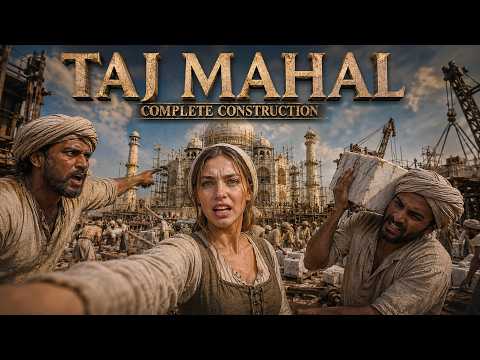 I Time Traveled to the Construction of the Taj Mahal in 1632! (Vlog)