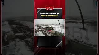 UKRAYNA'DAN RUS ATLI BİRLİKLERİNE ATLAR ZARAR GÖRMESİN DİYE HASSAS OPERASYON