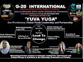 Sdg  india international   g 20  international  yuva yuga session on the 12th of march 2023