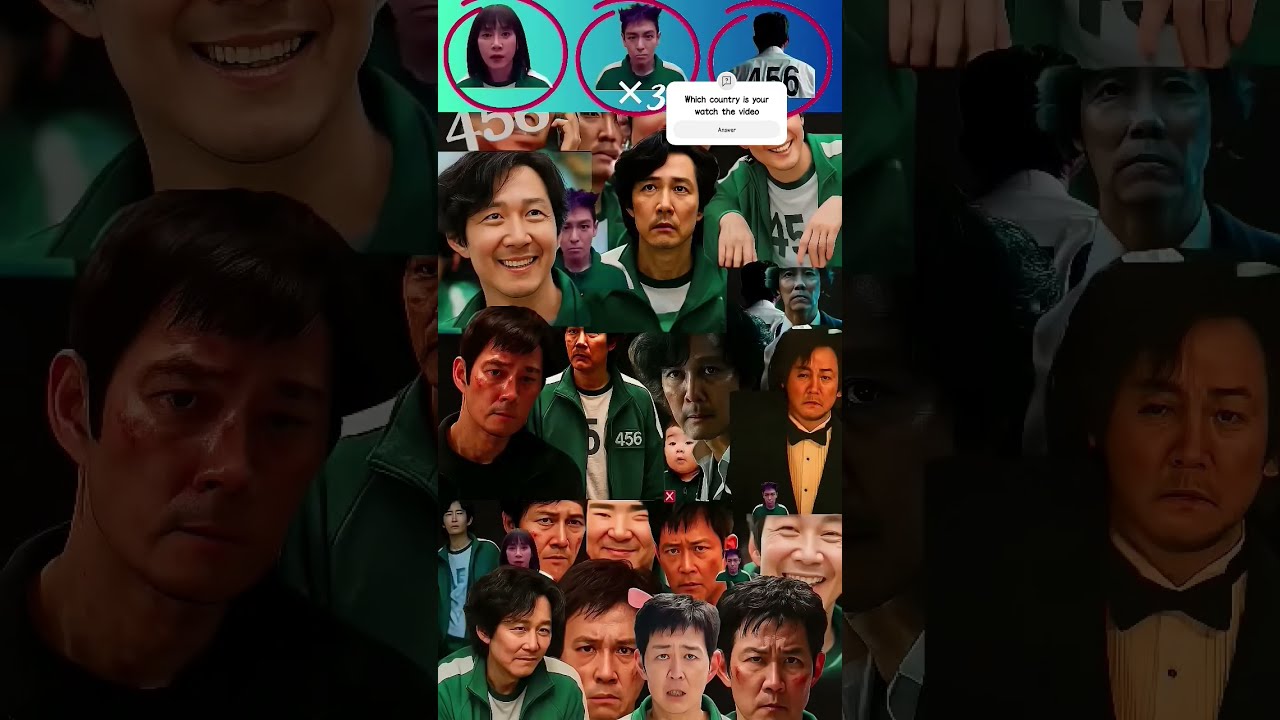 Can You Find The Odd One Squid Game Challenge Shorts