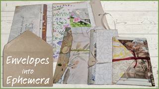 Envelope Pocket Ephemera DIY