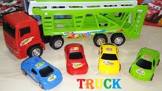 TRACK. Disney Cars Trucks. CARS TRAILER. Trailer toy. Трейлер игрушка. Грузовик с машинками.