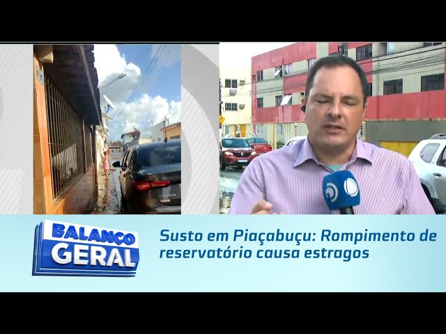 Susto em Piaçabuçu: Rompimento de reservatório causa estragos