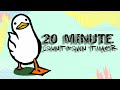 20 minute countdown timer  walking duck