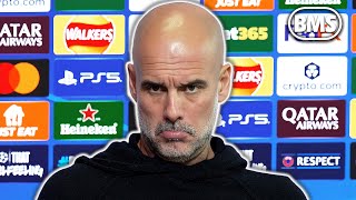 Im Embarred And Ashamed By Cameraman Incident Pep Guardiola Man City V Bayer Leverkusen