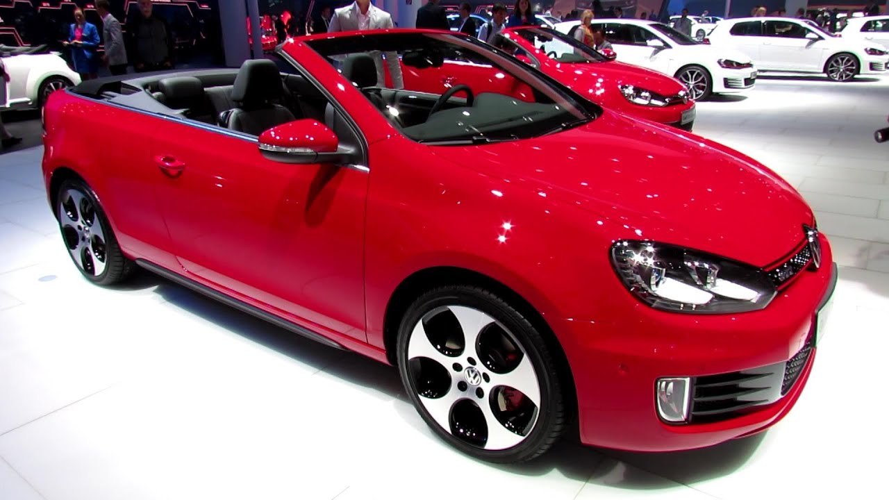 14 Volkswagen Golf Gti Cabriolet Exterior And Interior Walkaround 13 Frankfurt Motor Show Youtube