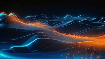 3d rendering of abstract technology digital particles. Network connection structure. Big data