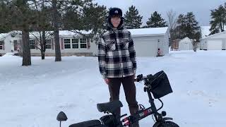How This Fat Tire E-Bike Conquers Deep Snow? Meet the GUGOIS G16Plus ！！👇 screenshot 3
