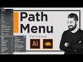 Adobe Illustrator Eğitimleri | Path Panel | Path Menü
