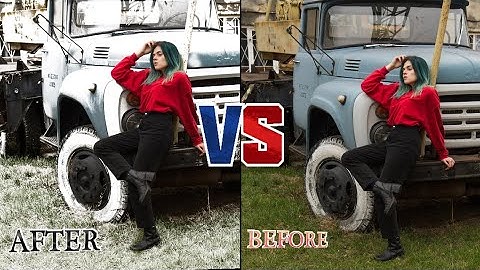 Frozen Effect Photoshop|Frozen snow Effect Tutorial.