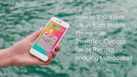 ThermTec App: how to sharie live views