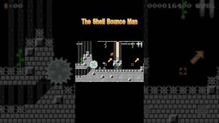 #Shorts  The Shell Bounce Man【マリオメーカー2】