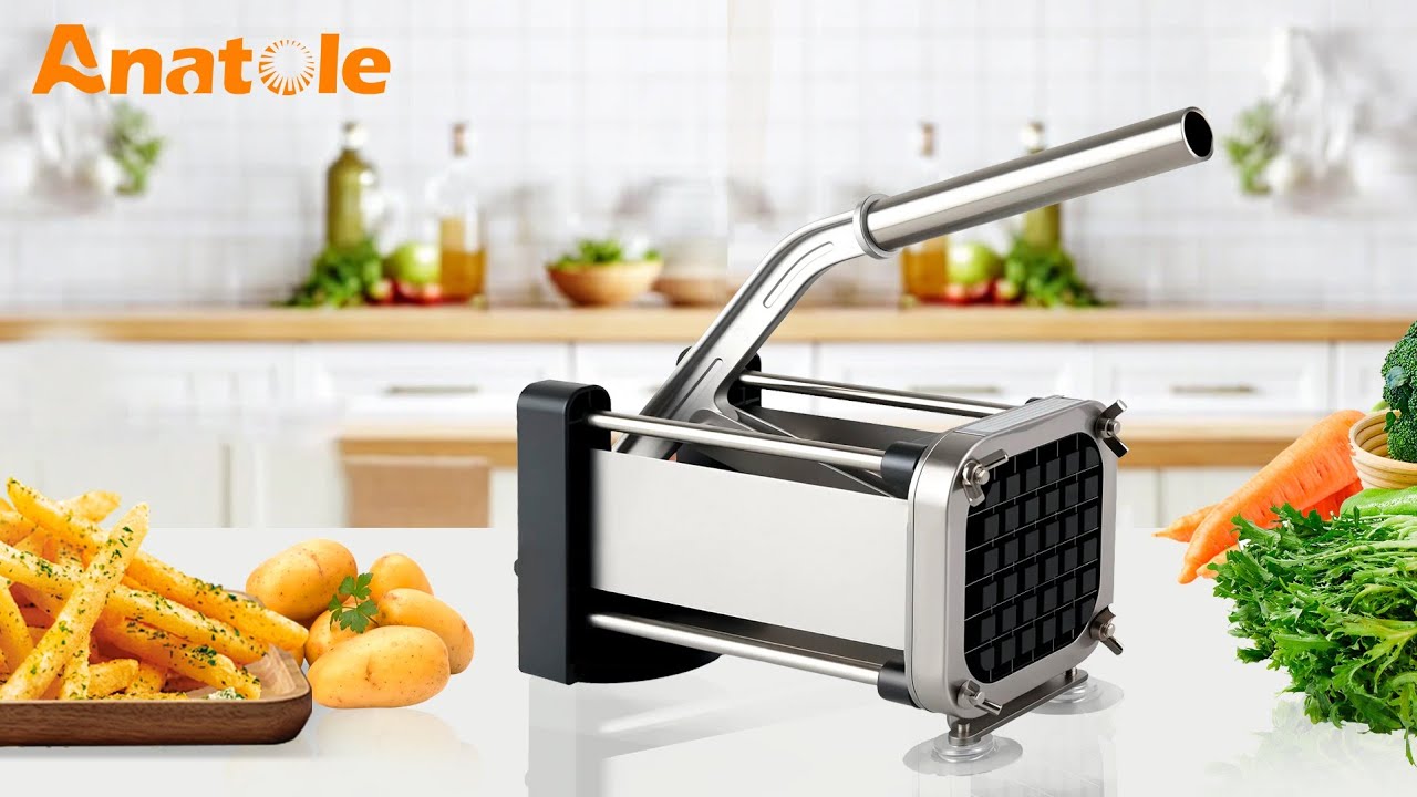 Anatole Coupe-Frites Professionnel avec 9mm 13mm Lames