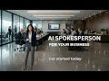 AI Spokesperson Video for Business