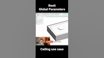 Revit Ceilings tips - Global Parameters #shorts #architecture #revit