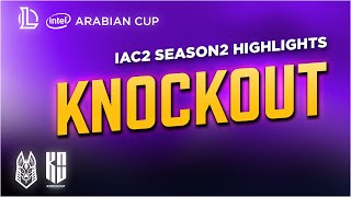 Finals Vs KO (Saudi Arabia) IAC2 Season 2 - نهائى بطولة كأس العرب الموسم الثانى ضد الفريق السعودى