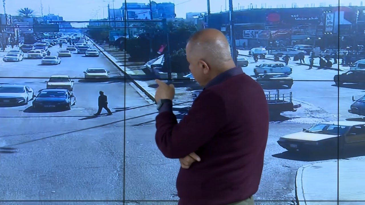 حادث الاعتداء على رجل المرور