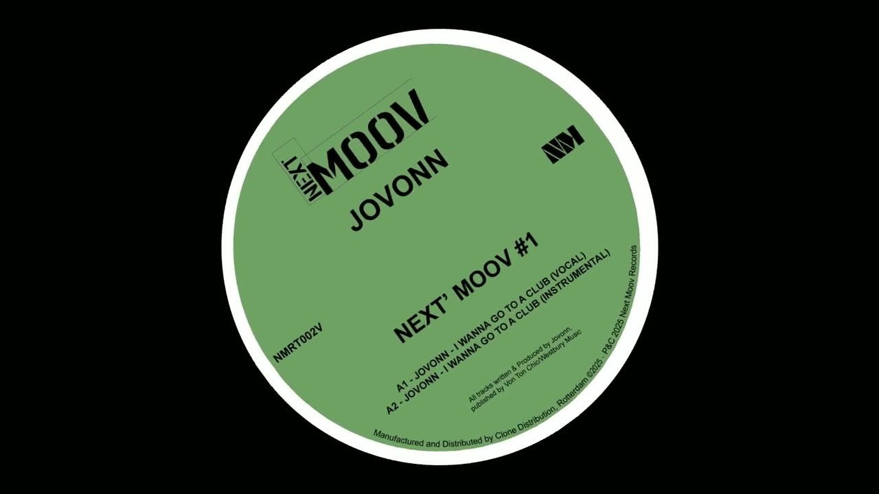 New Vinyl Release] Jovonn – Next Moov #1 - YouTube