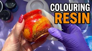 How To Get Multiple Colours In One Resin Mould  | 697
