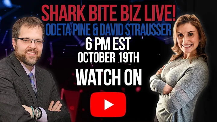 Shark Bite Biz Live! with Odeta Pine & David Strau...