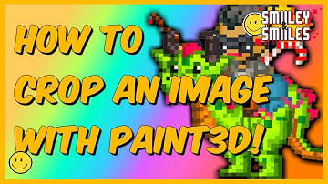 How to Crop Game Characters in Microsoft Paint 3D for Free! | Thumbnail Tutorials | 2018