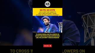Arijit Singh Makes History – First Artist to Cross 150 Million Spotify Followers #viral #shorts