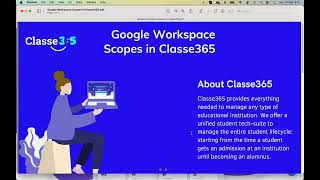 🔐 Setting Up Google Workspace Scopes in Classe365 | Secure Google Integration Tutorial