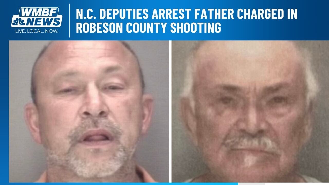 N.C. deputies arrest father charged in Robeson County shooting - YouTube