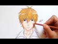 رسم انمي - ساتا كيويا خطوة بخطوة | how to draw Sata KYouya