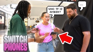 Making Couples Switch Phones 36 💔 *LOYALTY TEST* NYC PUBLIC INTERVIEW