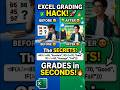 New Advance #excel Tricks #trending #exceltips #video #grading Tools All Functions Are Secret