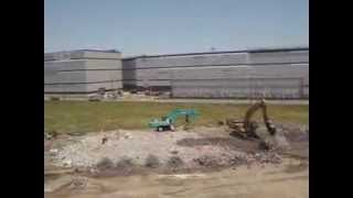 20100513羽田空港 新国際線ターミナル Haneda airport construction site