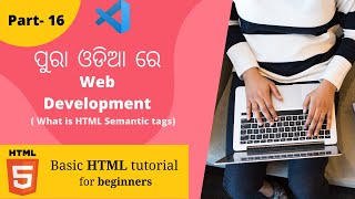 What is HTML Semantic Tags  Basic HTML Tutorial For Beginners In ODIA | Part - 16 | MS Info Systems