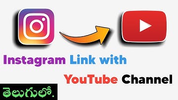 how to link Instagram with Youtube channel (Telugu) | how to give Instagram link on YouTube channel