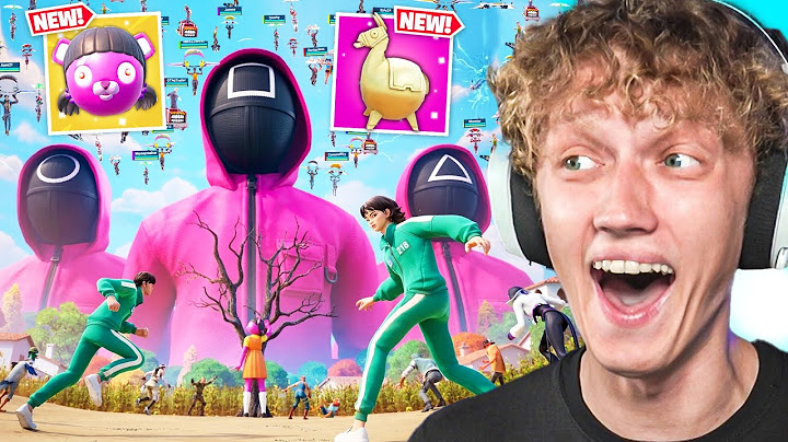 I Hosted a SQUID GAMES Tournament In Fortnite Reload! (New Update)
