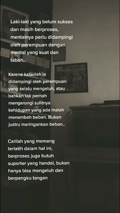 story wa keren dear wanita/calon istri