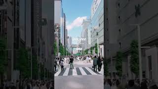Walk through Tokyo’s most stylish district! ✨#Tokyo #Ginza 東京・銀座の街✨#東京 #銀座 ✅ 도쿄 긴자 산책! #도쿄 #긴자 #일본