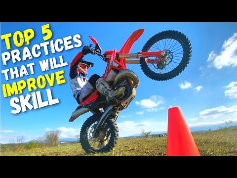 TOP 5 PRACTICES THAT WILL IMPROVE YOUR DIRTBIKE RIDING SKILL | Enduro Tips U0026 Technique