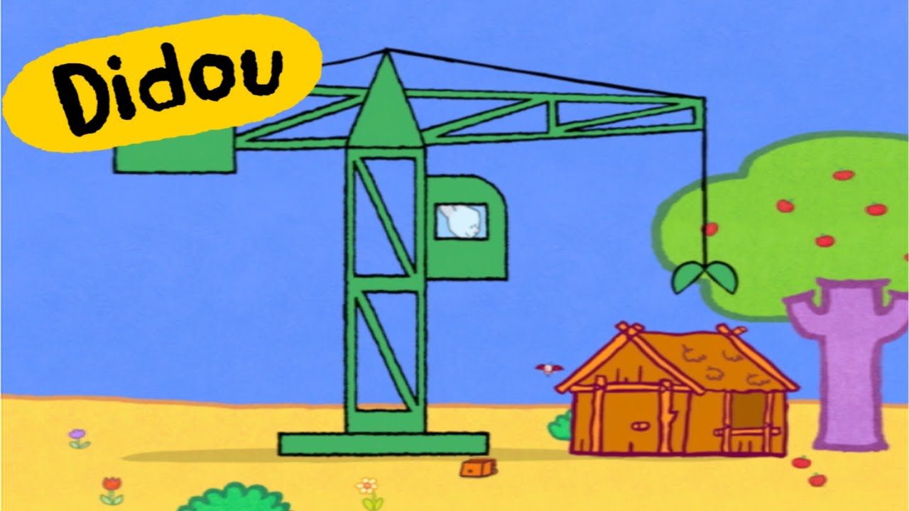Didou dessine-moi une grue géante ! 🏗️