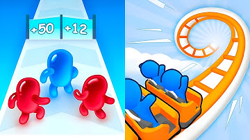 Join Blob Clash 3D vs Runner Coaster 🔥 MAX LEVELS UNLOCKED! (2025 Update!)