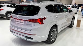 New Hyundai SANTA FE 2022 Facelift  AMBIENT lights, trunk, exterior & interior details