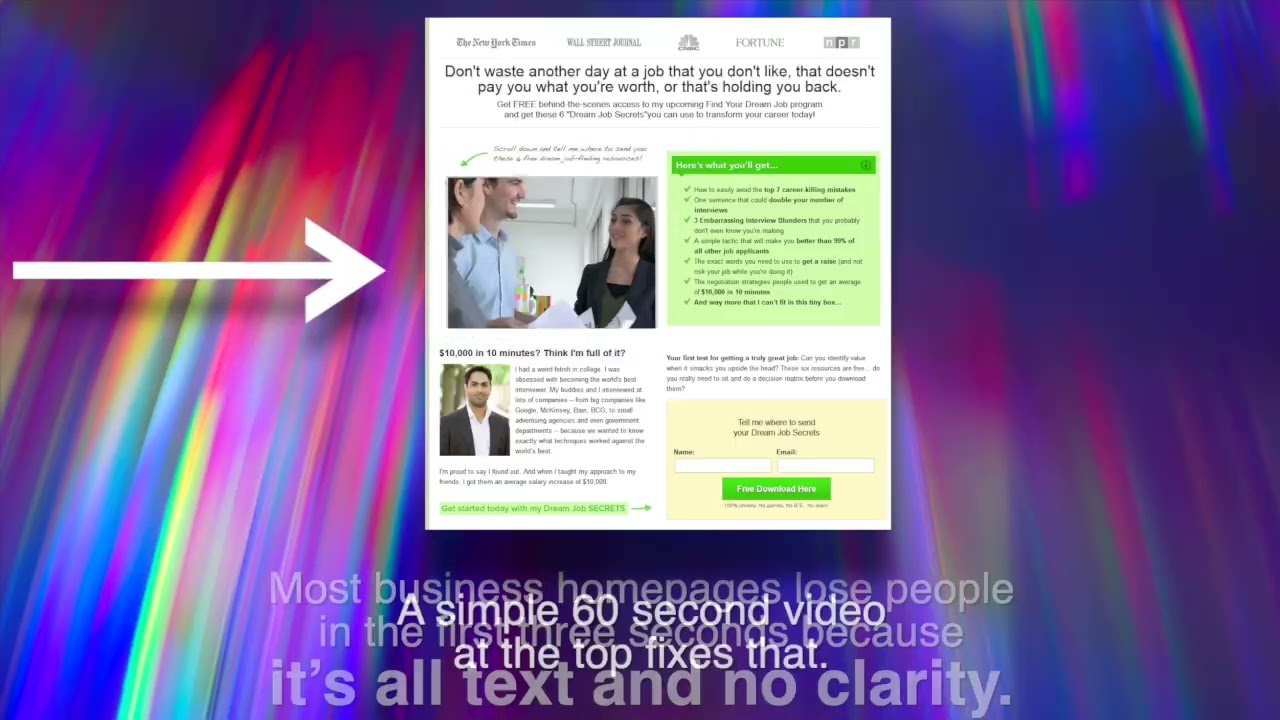 A Wall of Text on your website doesn't work in 2025