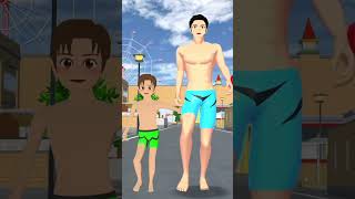 Sakura school simulator game short video viral Sakura school 🎒