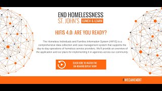 Lunch & Learn - HIFIS 4.0: Are You Ready?