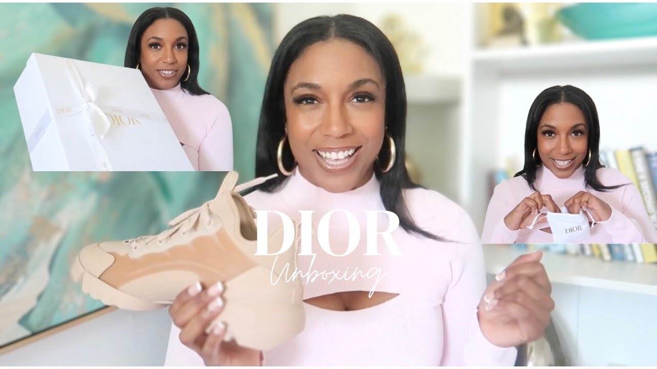 DIOR D-connect Sneaker Nude Technical Fabric - Size 40 - Women