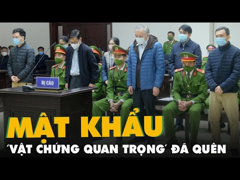 Video Ông Nguyễn Đức Chung quên mật khẩu mở khóa 'vật chứng... - youtube
