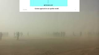 Air quality Modelling part- I